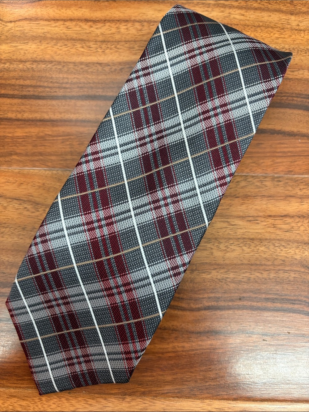 Pronto Uomo Plaid‎ Neck Tie